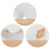2Pcs White Wardrobe Underpants Case Sock Organizer Storage 11