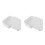2Pcs White Wardrobe Underpants Case Sock Organizer Storage 6