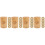 4 Sets Chinese Divination Copper Coin Bamboo Bucket 6