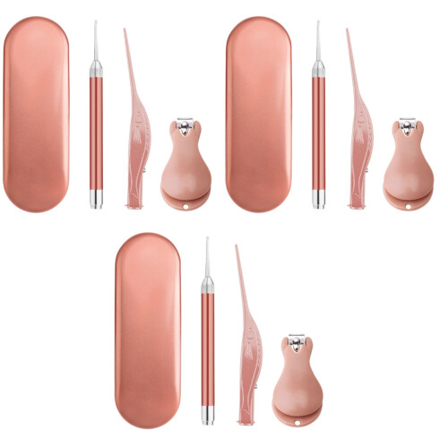 3 Sets Toddler Rose Gold Toolkit 2