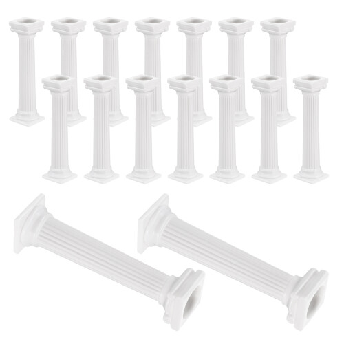 32Pièces Supports Gâteau Colonne Romaine Pour