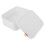 2Pcs White Wardrobe Underpants Case Sock Organizer Storage 2