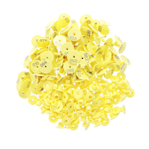 Ear Tags 200 Pcs Tag Anti-Shedding Goat Pig Tags