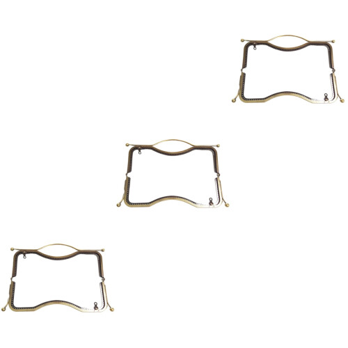 3pcs Purse Making Accessories Clutch 27cm Purse Frame 2