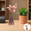 1Ensemble Puzzle Fleur Bois 3D Bouquet Lys Coloré Pour Décor DIY 10
