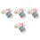 8Pcs Durable PU Finger Caps for Sewing Machine and Hand Needlework 8