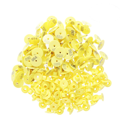 Ear Tags 200 Pcs Tag Anti-Shedding Goat Pig Tags 1