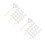 120Pcs Silver Glitter Cupcake Toppers Elegant Cake Decoration Picks 6