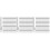 3Sets Silver Iron Double Head Nails Seamless Picture Hanging Nails Kit 6