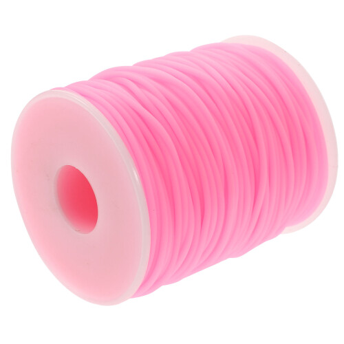 Fil Elastique Rose Pour Fabrication Bracelet Perles 1