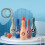4Sets Indoor Bowling Set for Kids ABS Toy Multi-Player Assorted Colors 2