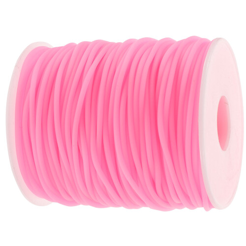 Fil Elastique Rose Pour Fabrication Bracelet Perles