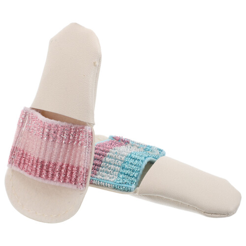 8Pcs Durable PU Finger Caps for Sewing Machine and Hand Needlework 2