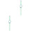 2pcs Watch Glowing Light Case Material: Plastic 3