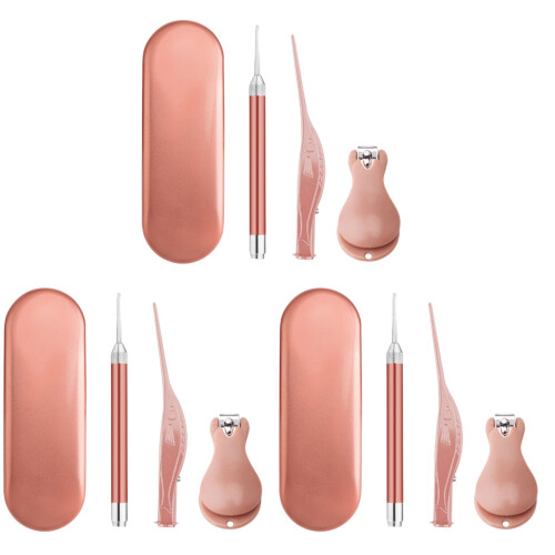 3 Sets Toddler Rose Gold Toolkit 1