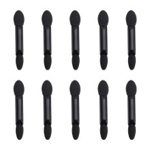 30Stk Make-Up Set Doppelseitige Augenpinsel Schwarz Für Verschiedenes