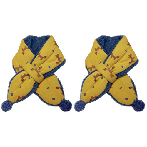 2Pcs Scarf Warmth Cold Protection 1