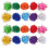 Raindrops Pom Poms Key Ring Fluffy Diy Projects 500pcs 1