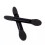 30Pcs Disposable Double Sided Eyeshadow Brush Oval Applicator Black 8