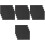 16Pcs DIY Black Eva Craft Sheets for Model Making and Cosplay Use 3