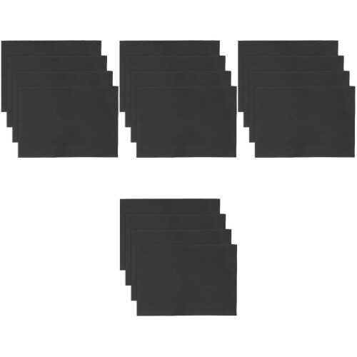 16Pcs Eva Board Sheets Black for DIY Crafts, Cosplay and Model Making 2