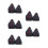 50Pcs Plastic Simulation Volcano Model Durable Decorative Landscape 9