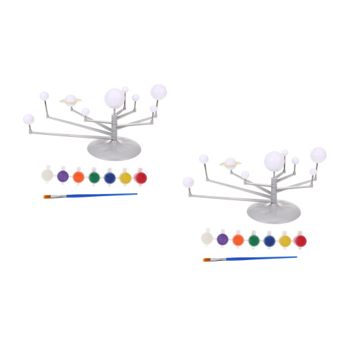 2 Sets Children's Planetary Educational Model Astronomical Science Toy 2
