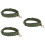 3 Pcs Tie Cow Collar Harness Canvas Hanging Neck 8