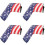 4Pcs Stylish Head Covers Set Plush Protection 6