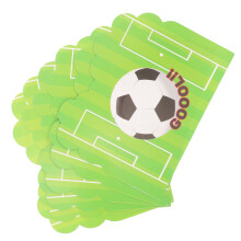 12St Sportige Papierkaarten Voetbalfeest Decoratie En Uitnodigingen