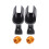 4Sets Shockproof Adjustable Mic Clips Black Microphone Table Stands 2
