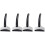 4Pcs Durable Snow Blue with Stainless Steel Car Tool 3