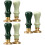 6Pcs Scrapbooking Stamper Handle Wood Assorted Colorful Handles 7
