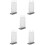 5Pcs Stable Transparent Menu Holders Desktop Poster Display Stands 10