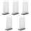 5Pcs Stable Transparent Menu Holders Desktop Poster Display Stands 5