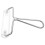 3Pcs Silver Acrylic Rolling Pin Clay Brayer for Polymer and Dough Use 2