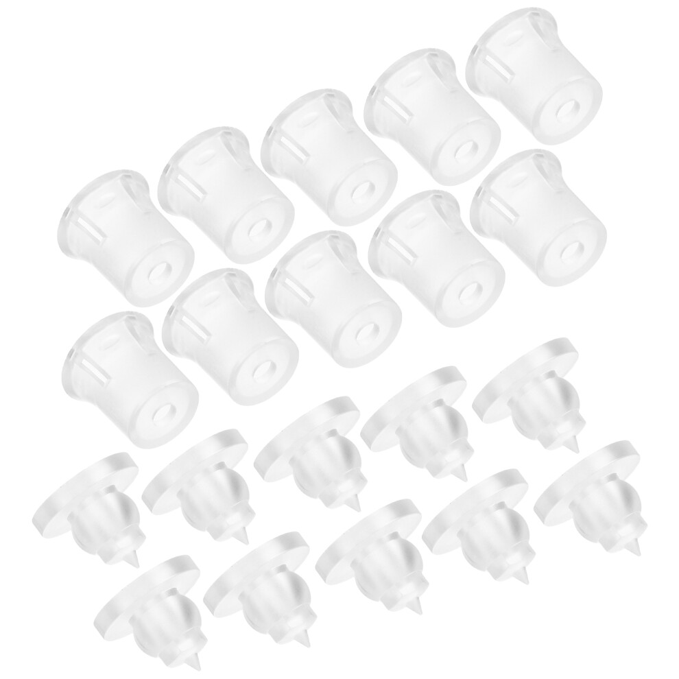 30Sets Clear Acrylic Upholstery Tacks Durable Wall Fasteners For Home 3631600038284