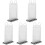 5Pcs Stable Transparent Menu Holders Desktop Poster Display Stands 4