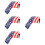 4Pcs Stylish Head Covers Set Plush Protection 8