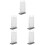 5Pcs Stable Transparent Menu Holders Desktop Poster Display Stands 8