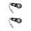 2Pcs Computer Lock Black Notebook USB Password Lock Scratch Protection 10
