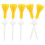 4pcs Wok Brush Professional Pot Brush Household Multi-Function Hanging Lanyard 1