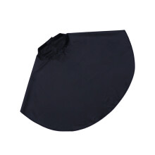 2Pcs Durable Haircut Cape Black Hair Dye Waterproof Barber Gown