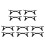 10Pcs Black Breathable Chin Strap for Sleeping Adjustable Stop Snoring 5