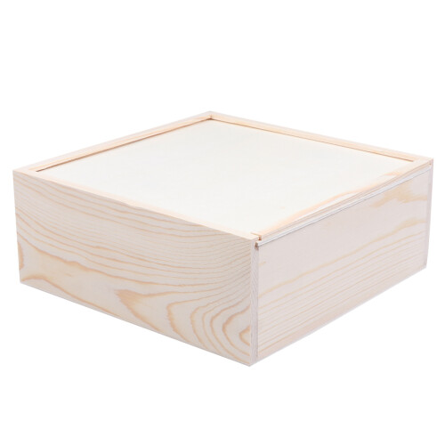 2Pièces Bois Beige Simple Pour Et Cadeaux
