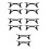 10Pcs Black Breathable Chin Strap for Sleeping Adjustable Stop Snoring 9