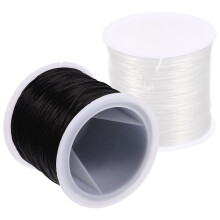 2 Pieces Jewelry Making Elastic Wire Necklace Cord For Jewellery