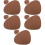 Table Cup Pad Rectangular For Home 5 Sets 45.5x36.5x0.2cm 7