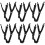 48Pcs Replacement Hard Hat Chin Belts Sturdy Black Polyester Straps 9