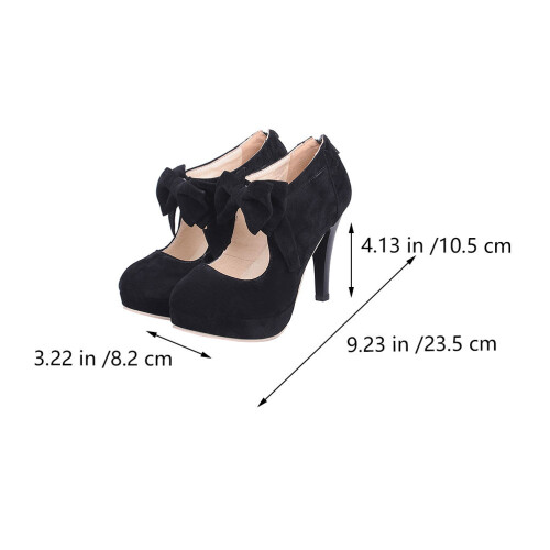 1Paar Mode Zwarte Comfortabel Speciale Gelegenheid 1